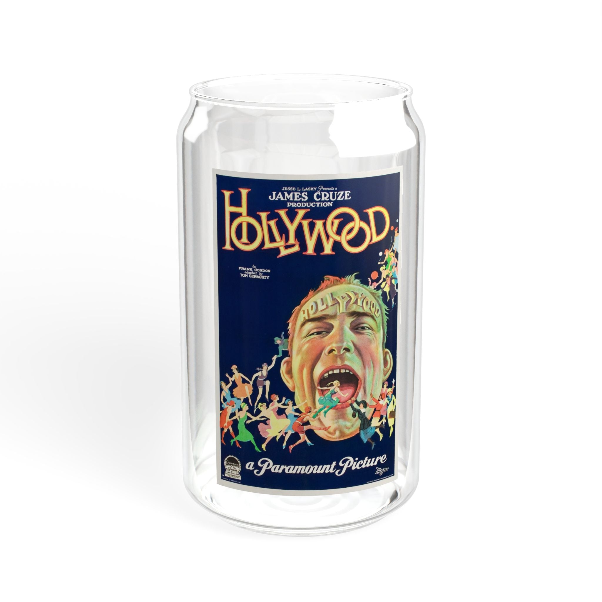 Movie Poster Sipper Glass - Hollywood (1923)