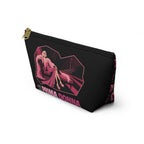 Retro Cosmetic Bag with 'Pre-Code Prima Donna' Design