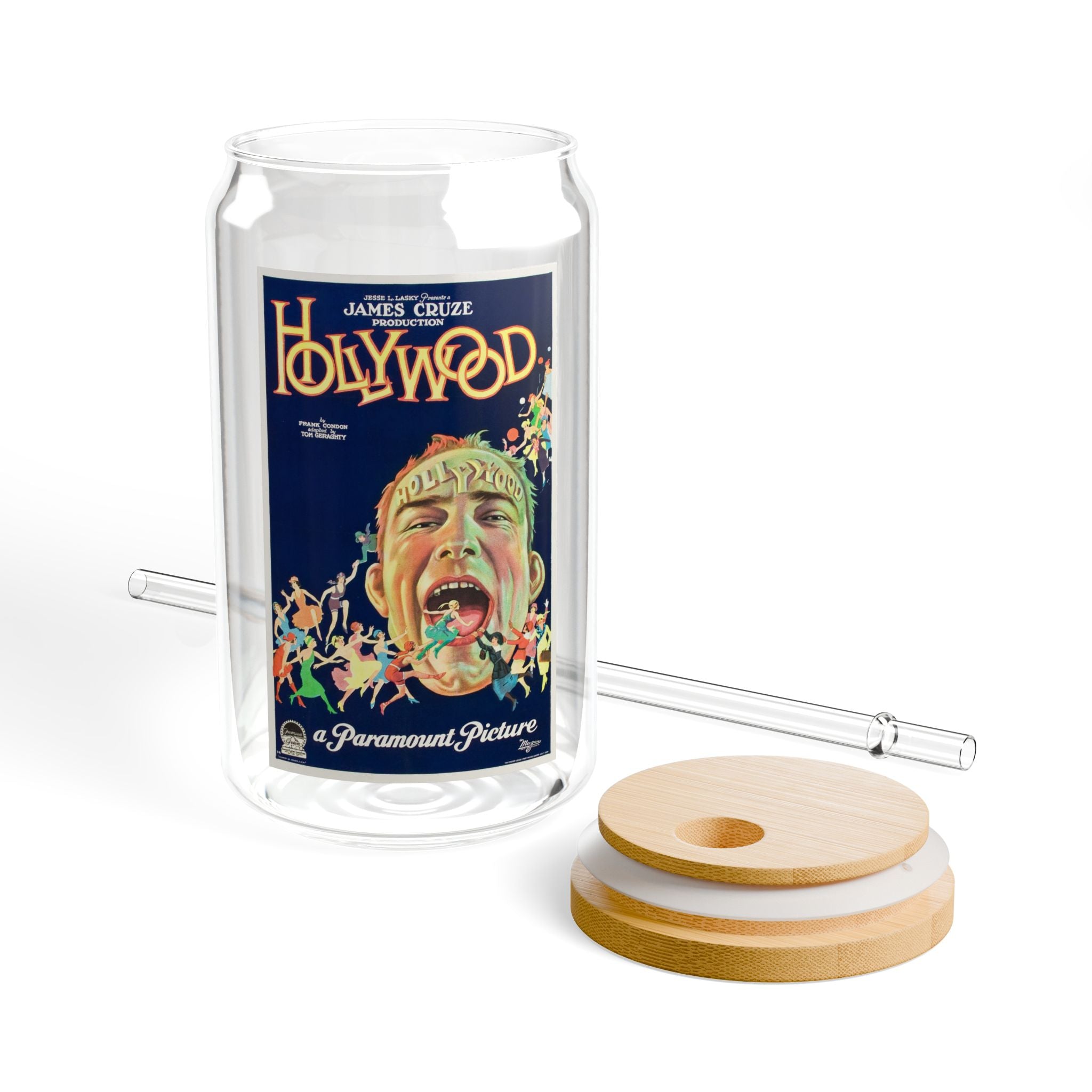 Movie Poster Sipper Glass - Hollywood (1923)