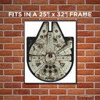 Star Wars Millennium Falcon Jigsaw Puzzle and Trivia