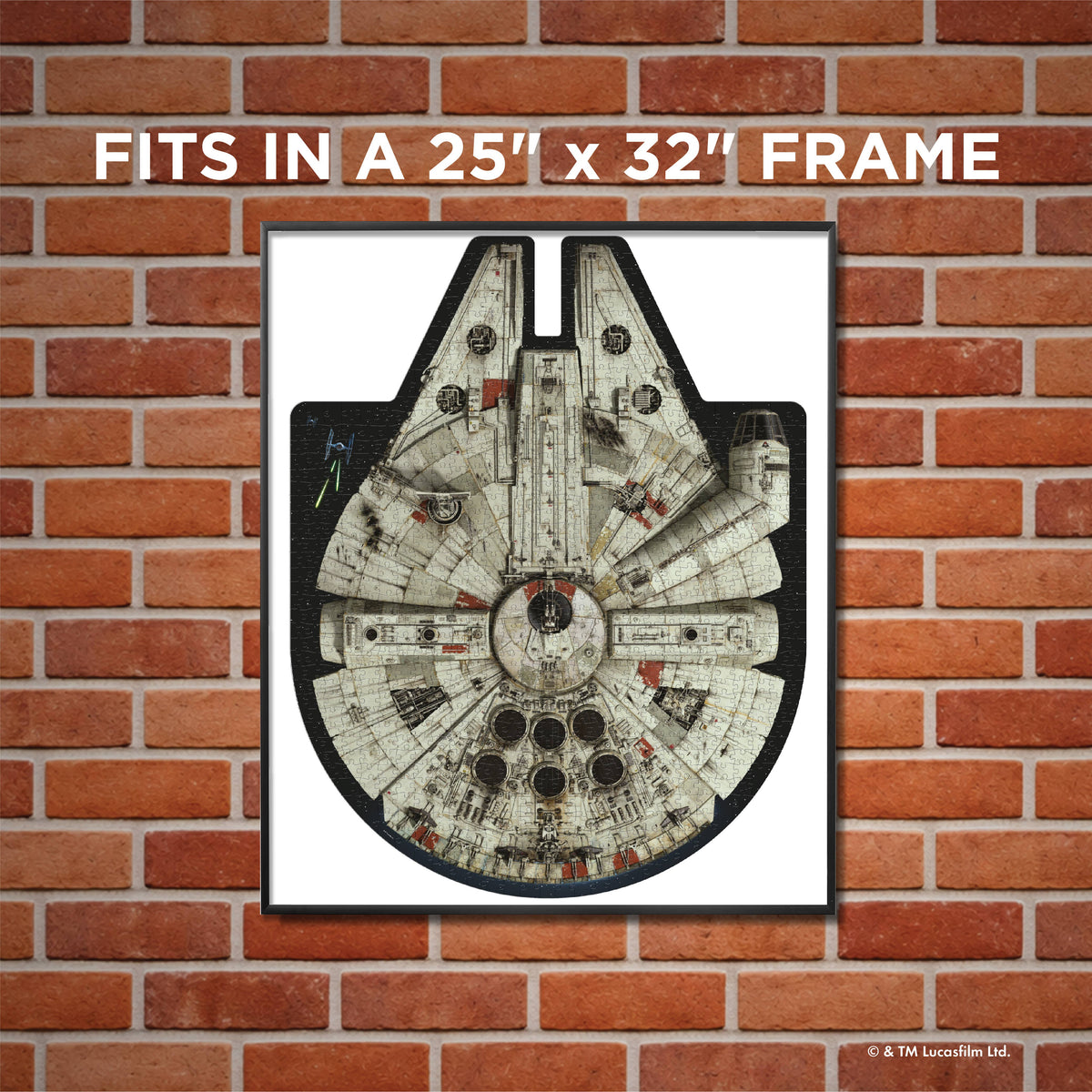 Star Wars Millennium Falcon Jigsaw Puzzle and Trivia