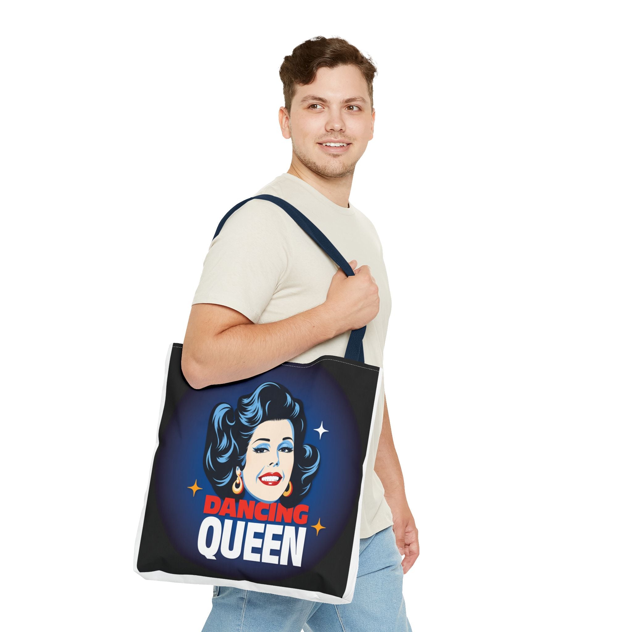 Ann Miller Dancing Queen - Retro Pop Art Tote Bag