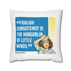 Movie Quote Square Pillowcase —  What's Up Doc (1972)