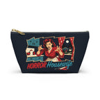 Retro Cosmetic Bag with 'Horror Housewife Design