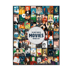 50 Must-Watch Movies Bucket List 1000-Piece Jigsaw Puzzle