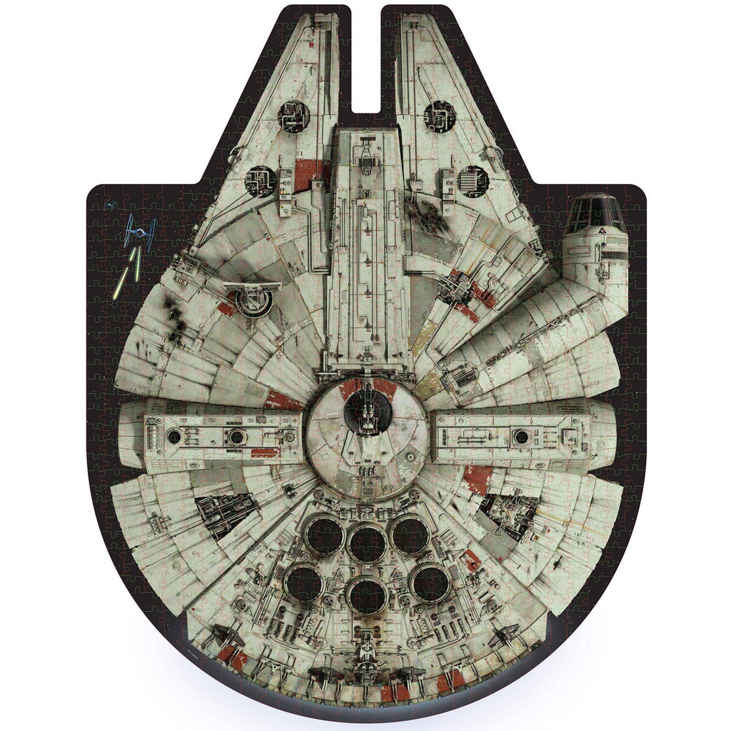 Star Wars Millennium Falcon Jigsaw Puzzle and Trivia