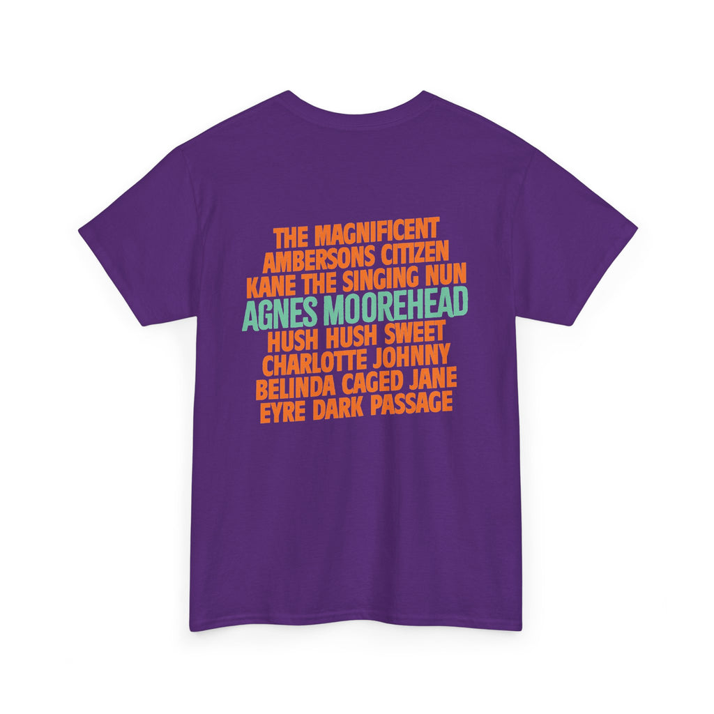 Scene-stealing Legend Tee — Retro Agnes Moorehead Tribute T-Shirt