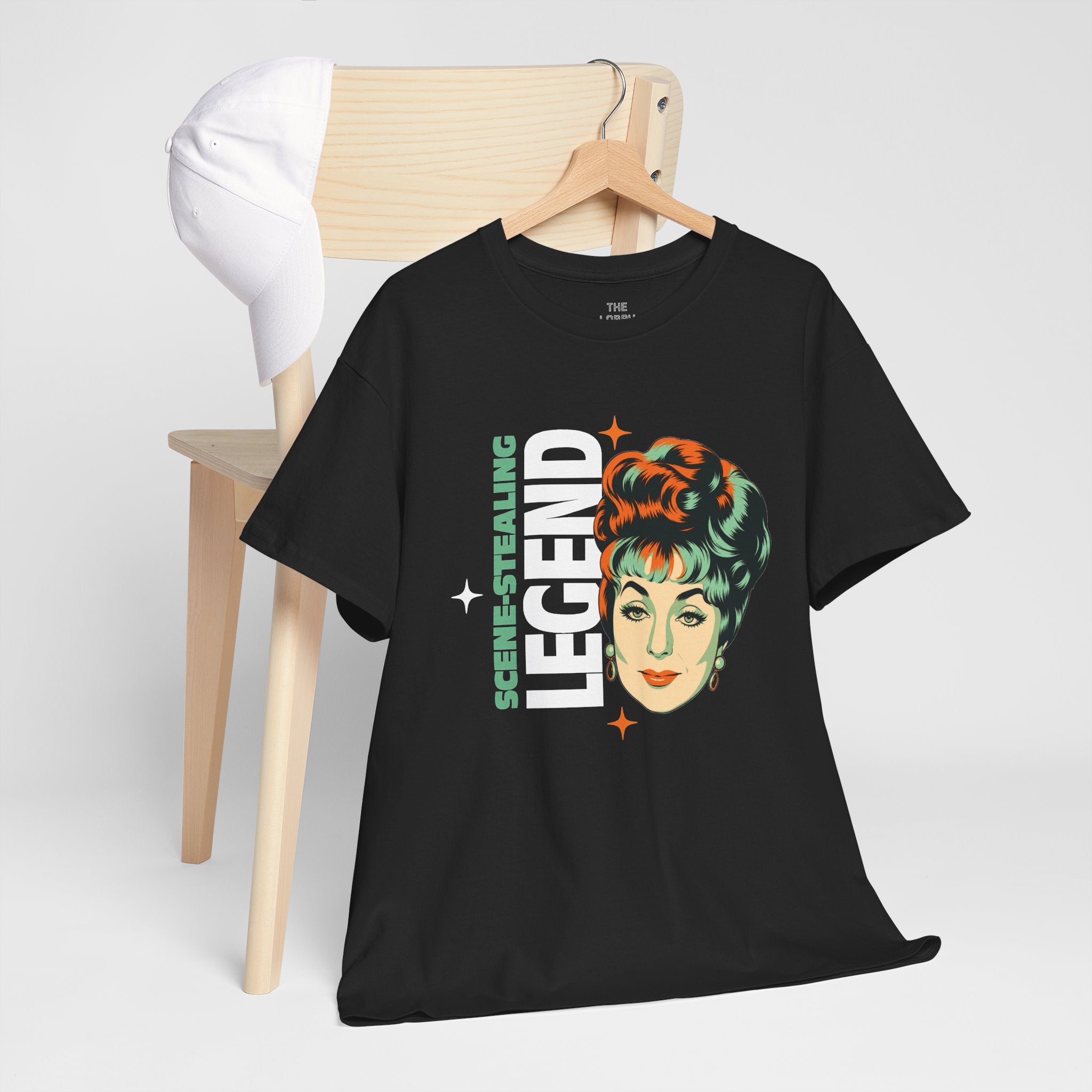 Scene-stealing Legend Tee — Retro Agnes Moorehead Tribute T-Shirt