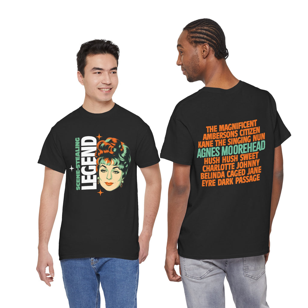 Scene-stealing Legend Tee — Retro Agnes Moorehead Tribute T-Shirt