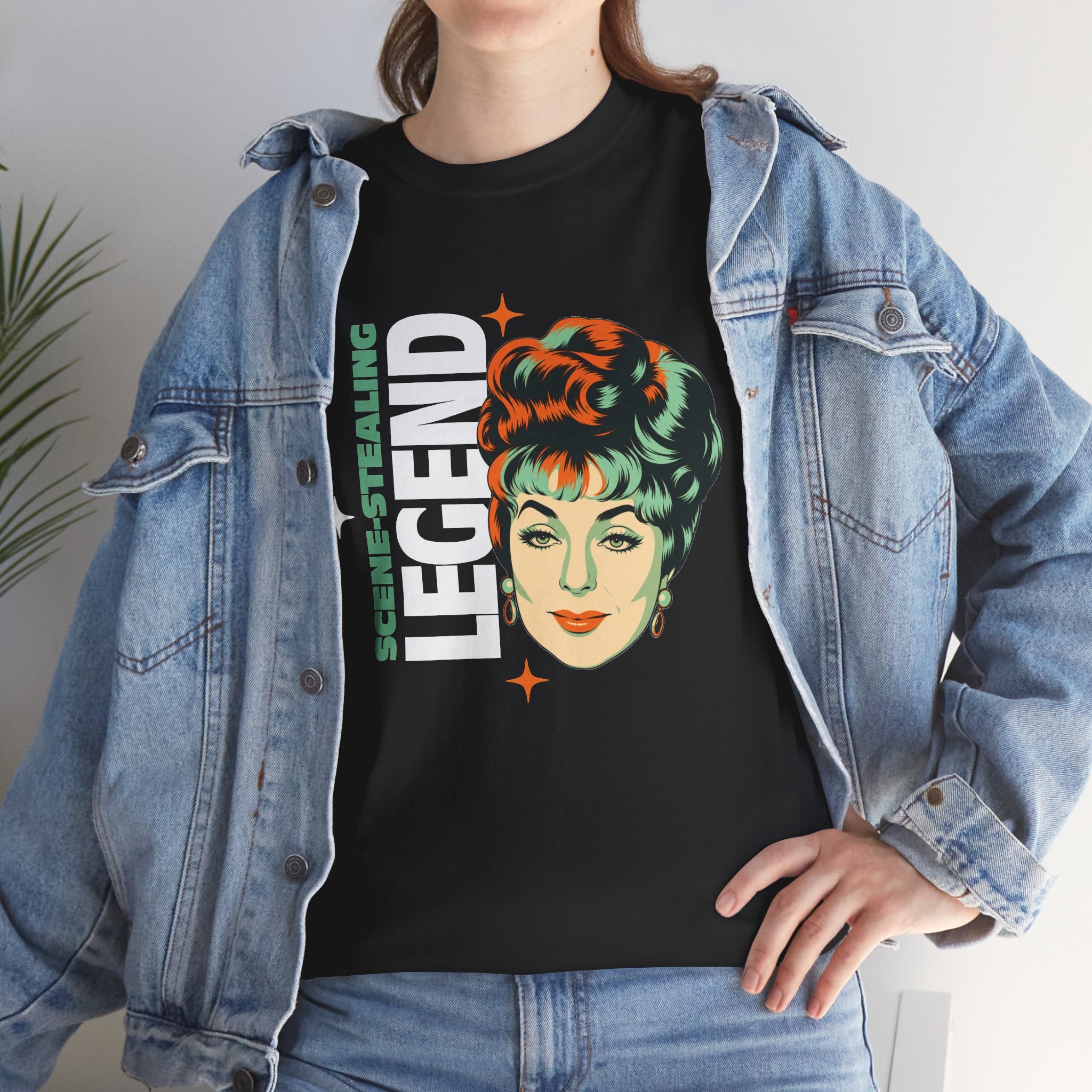 Scene-stealing Legend Tee — Retro Agnes Moorehead Tribute T-Shirt