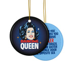 Dancing Queen Ceramic Ornament — Ann Miller Tribute Holiday Keepsake