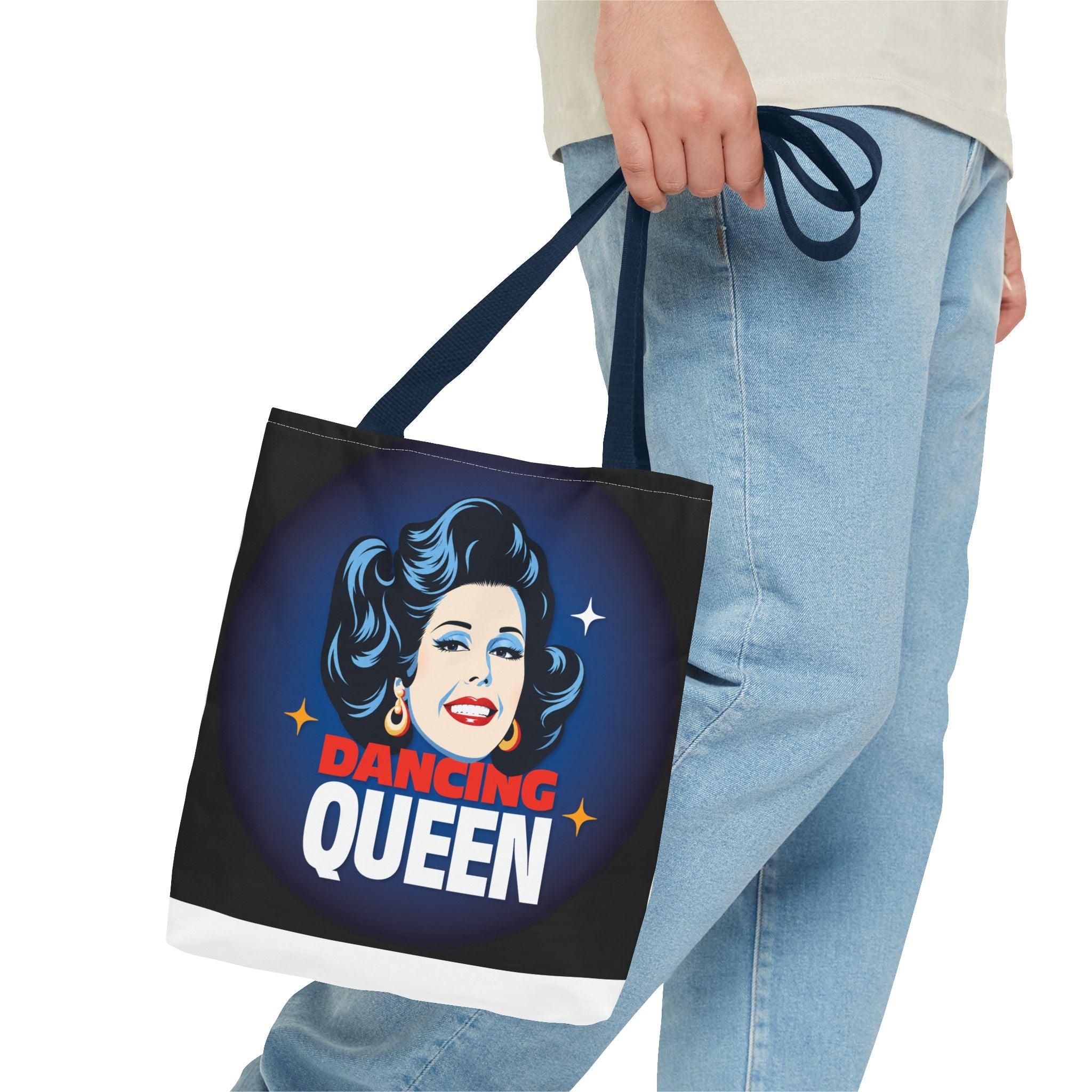 Ann Miller Dancing Queen - Retro Pop Art Tote Bag