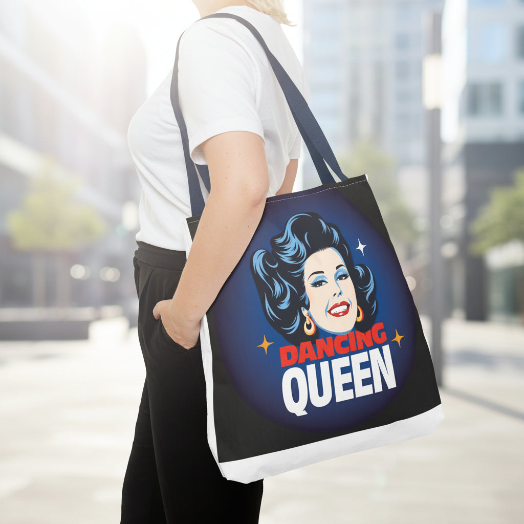 Ann Miller Dancing Queen - Retro Pop Art Tote Bag