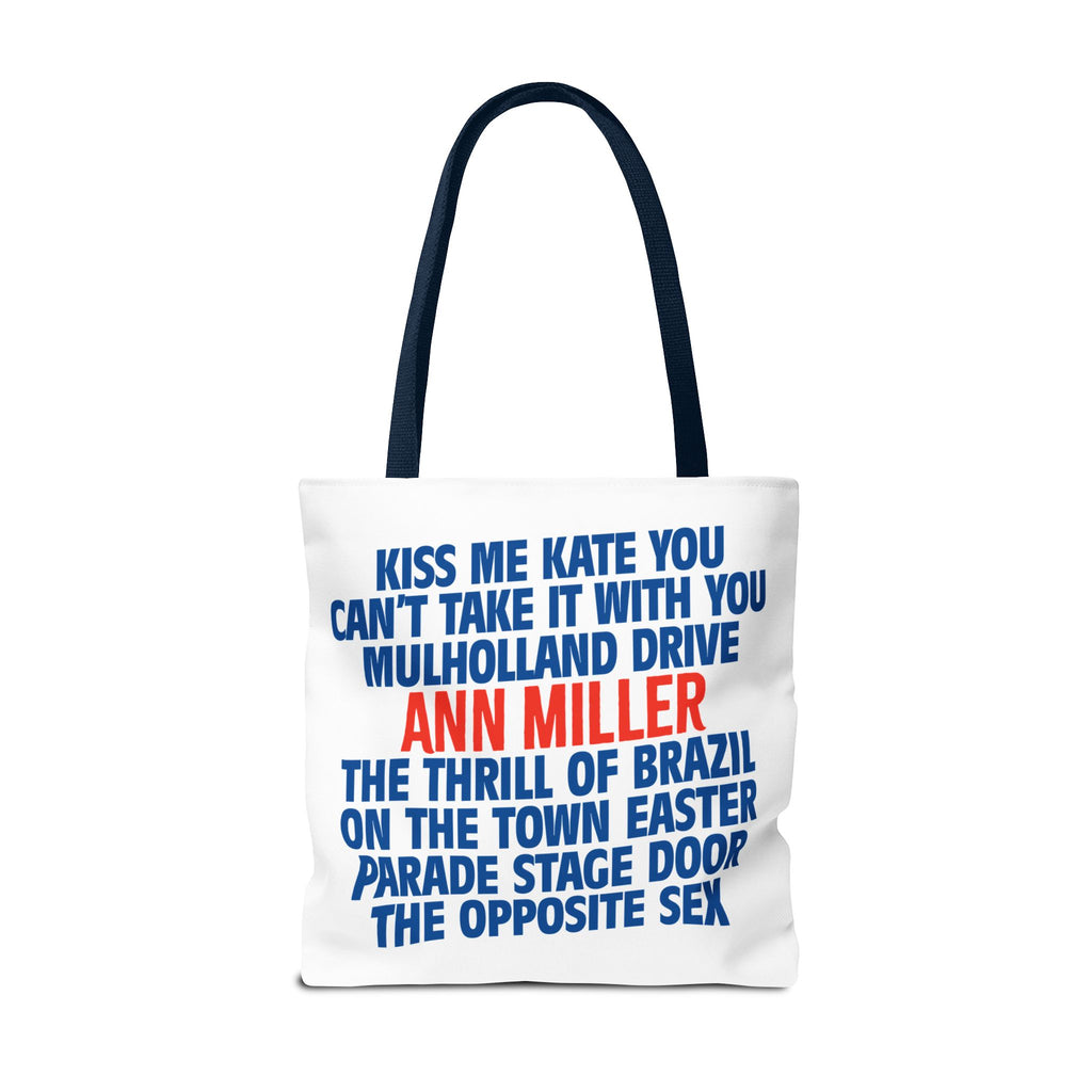 Ann Miller Dancing Queen - Retro Pop Art Tote Bag