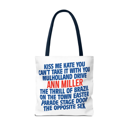 Ann Miller Dancing Queen - Retro Pop Art Tote Bag