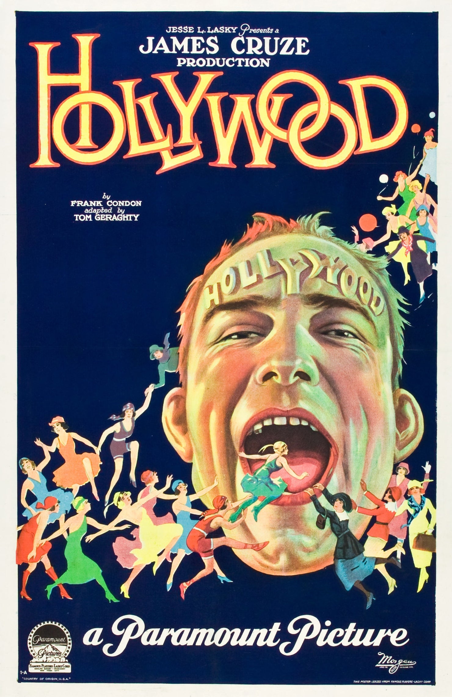 Movie Poster Sipper Glass - Hollywood (1923)