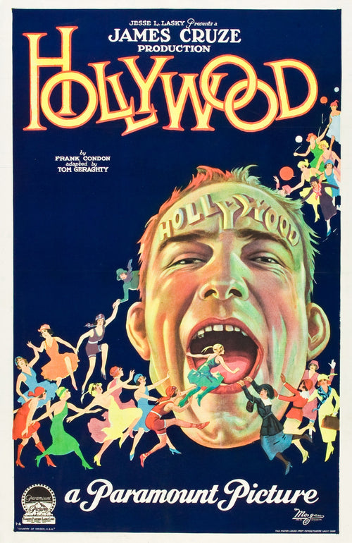Movie Poster Sipper Glass - Hollywood (1923)