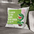 Movie Quote Square Pillowcase —  Little Shop of Horrors (1986)