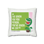 Movie Quote Square Pillowcase —  Little Shop of Horrors (1986)