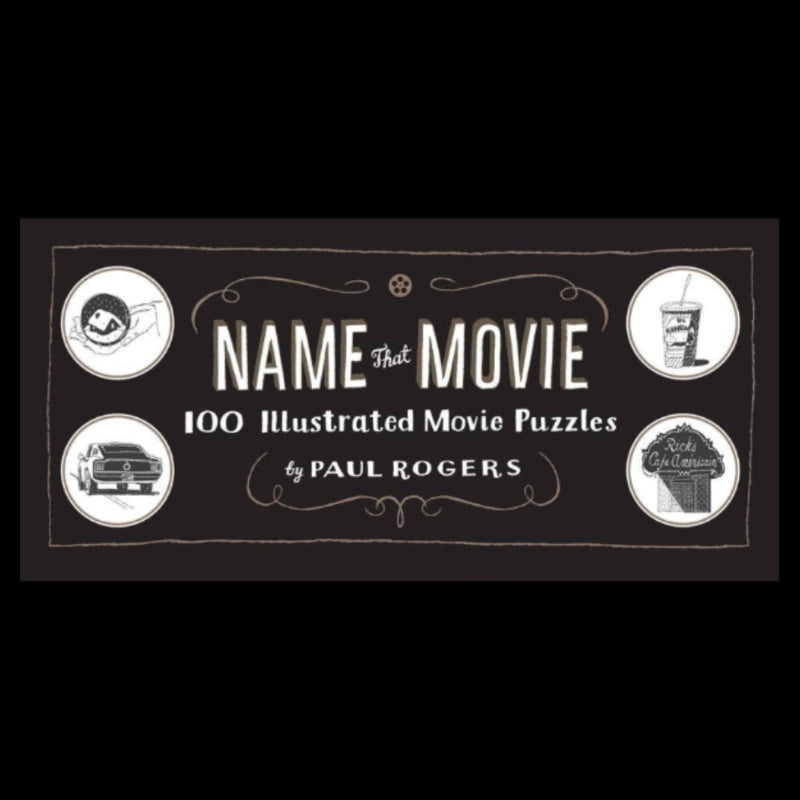Name That Movie - Illustrated Movie Puzzle Book