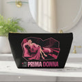 Retro Cosmetic Bag with 'Pre-Code Prima Donna' Design