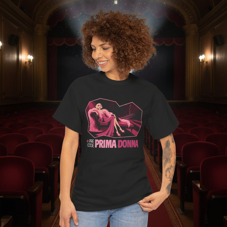 Pre-Code Prima Donna - Movie Lover T-Shirt