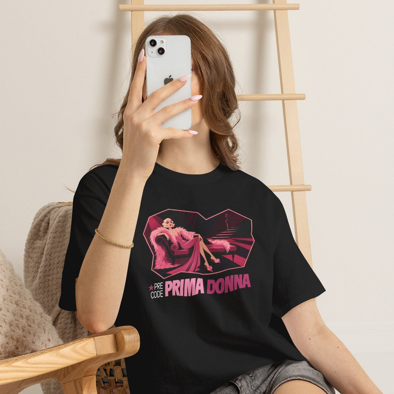 Pre-Code Prima Donna - Movie Lover T-Shirt