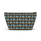 Retro Cowboy Cosmetic Bag with 'Wild for Westerns' Design