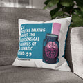 Movie Quote Square Pillowcase —  Young Frankenstein (1974)