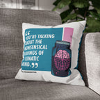 Movie Quote Square Pillowcase —  Young Frankenstein (1974)