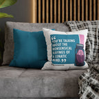 Movie Quote Square Pillowcase —  Young Frankenstein (1974)