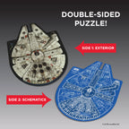 Star Wars Millennium Falcon Jigsaw Puzzle and Trivia