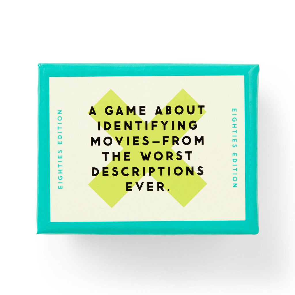 Poorly Explained Movies: 80s Edition — A Party Game